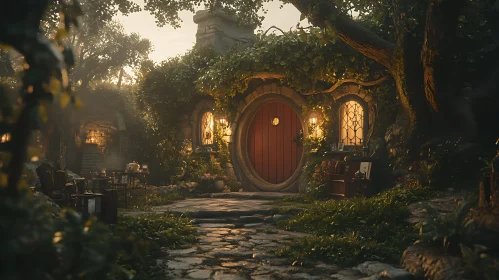 Whimsical Hobbit Dwelling