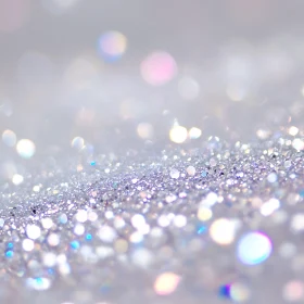 Abstract Silver Glitter Sparkle