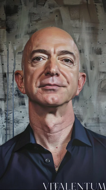 AI ART Jeff Bezos Realistic Portrait