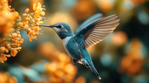 Hummingbird in Flight