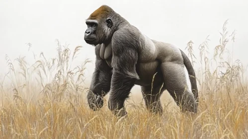 Gorilla in Natural Habitat