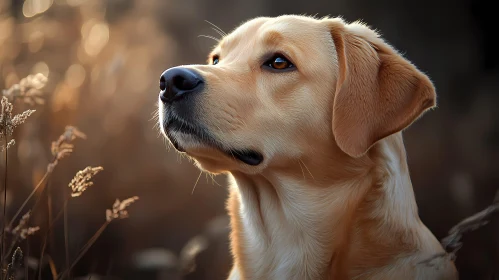 Thoughtful Canine Portrait