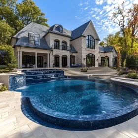 Luxurious Mansion with Stunning Pool and Gardens