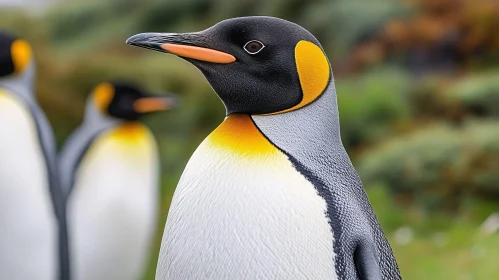 Colorful Penguin Stands in Serenity