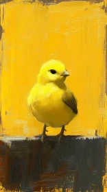 Yellow Canary Painting