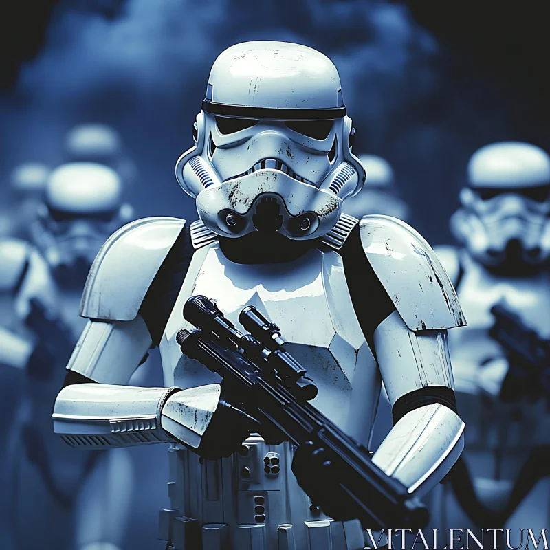 Imperial Stormtroopers Ready for Battle AI Image