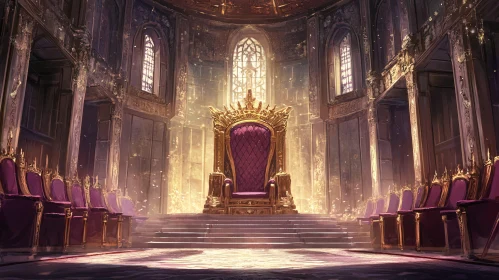 Golden Throne in Grand Hall