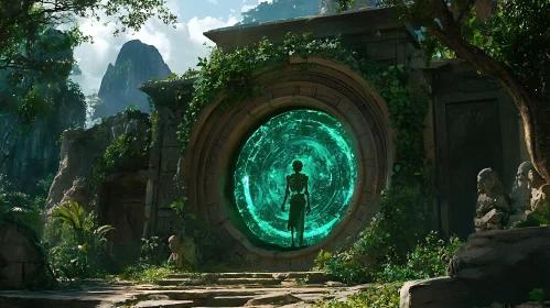 Emerald Portal: A Journey Through Time