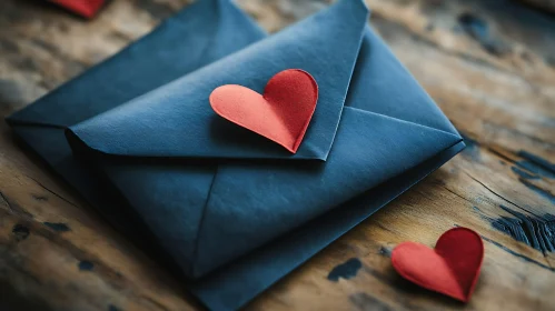 Envelopes with Hearts