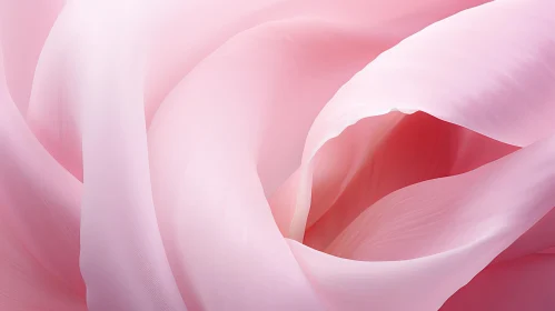 Pink Flower with Ethereal Abstraction: An Artistic Exploration