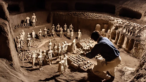 Ancient Terracotta Warriors: An Archaeological Dig