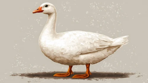 Artistic Duck Depiction