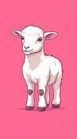 Endearing Lamb Artwork