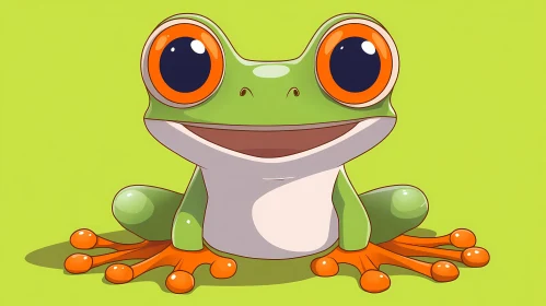 Cute Frog Art