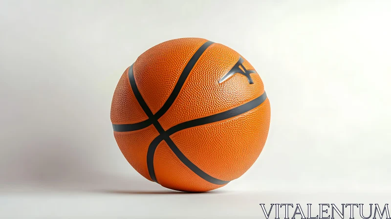 Orange Basketball AI Image