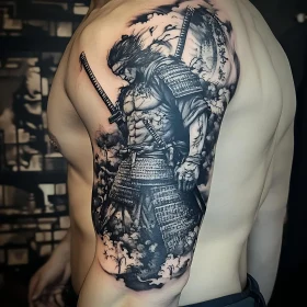 Monochrome Samurai Ink