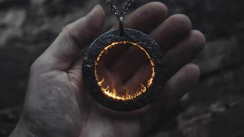 Ring of Fire Necklace