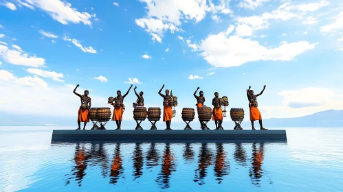 Drummers on Water: A Musical Reflection