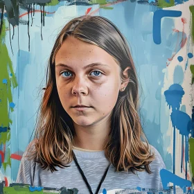 Greta Thunberg in Art