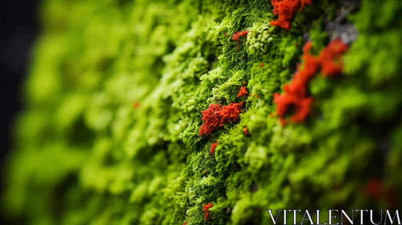 Luxury Moss Wall Hanging - A Touch of Nature's Tranquility AI Image
