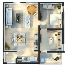 Contemporary Home Interior Design Blueprint