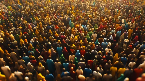 Multitude: A Crowd of People