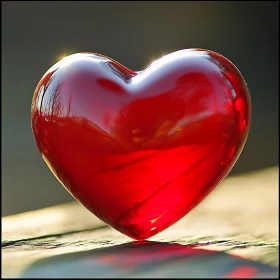 Heart of Glass: A Red Reflection