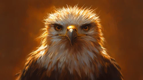 Eagle's Intense Gaze