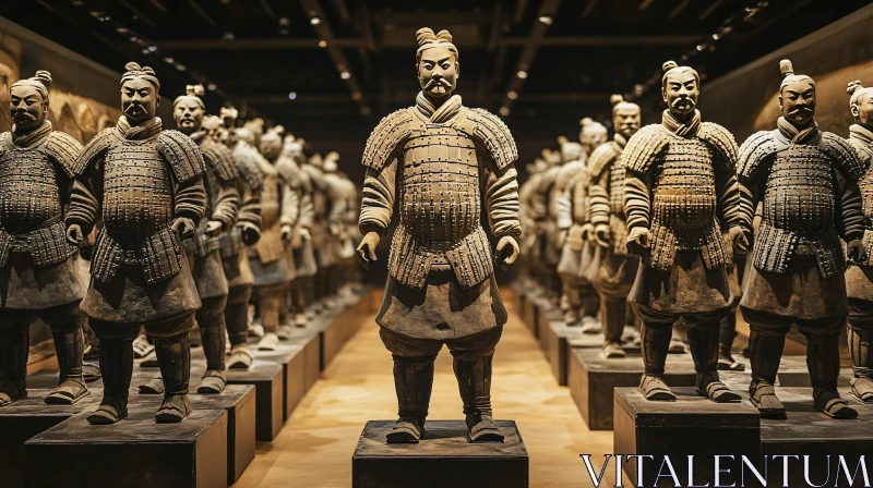 Terracotta Army: A Glimpse Into History AI Image