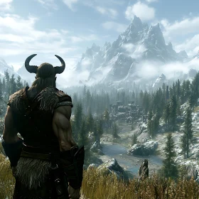 Warrior in Skyrim