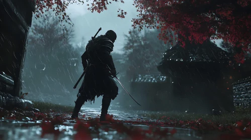 Samurai in the Rain