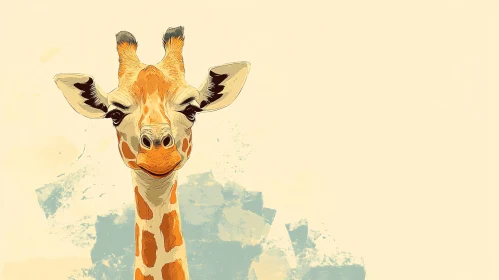 Giraffe Art Print