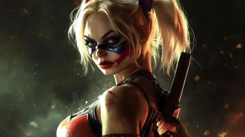 Harley Quinn Looking Back