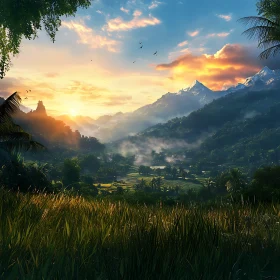 Picturesque Mountain View