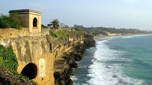 Ocean View with Cliffside Architecture