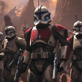 Squadron of Clone Troopers