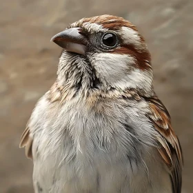 Close-Up of a Sparrow