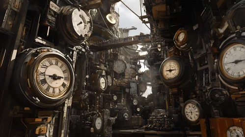 Steampunk Time Machine