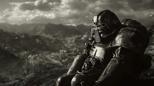 Monochrome Power Armor Overlook