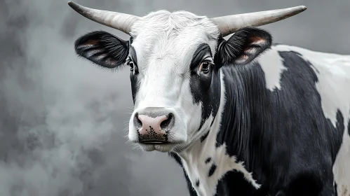 Cow in Natural Setting