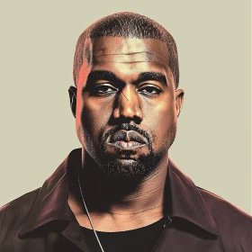 Kanye West Illustration