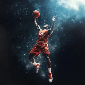 Athlete Basketball Jump