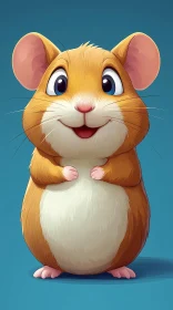 Happy Hamster Art