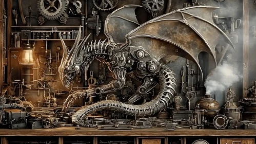 Gears and Steam: A Dragon's Lair