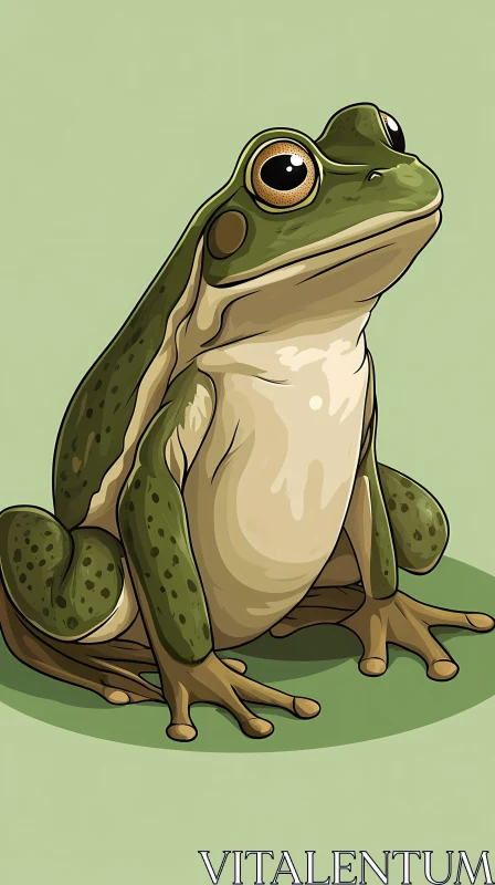 AI ART Detailed Amphibian Art