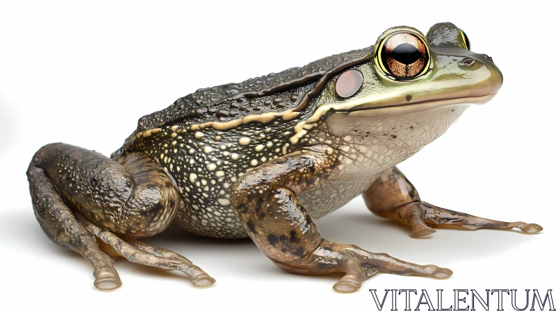 Detailed Frog Image AI Image