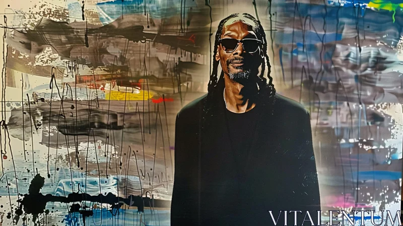 AI ART Snoop Dogg Art Portrait