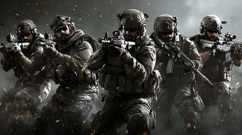 Armed Forces Advancing - Combat Ready