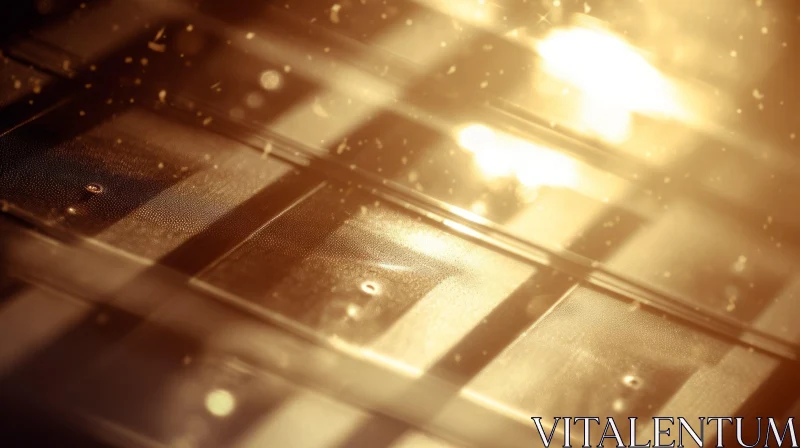 Captivating Light and Shiny Squares in Cinema4d Style AI Image