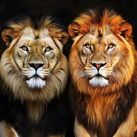 Two Lions